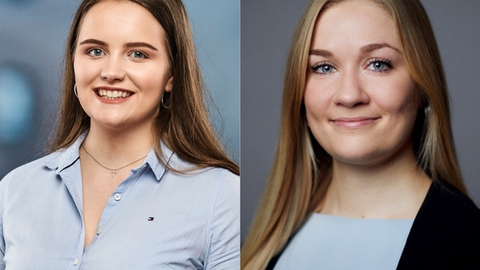 Sarah Sand Nielsen (tv.) og Louise Theilade Thomsen (th.)