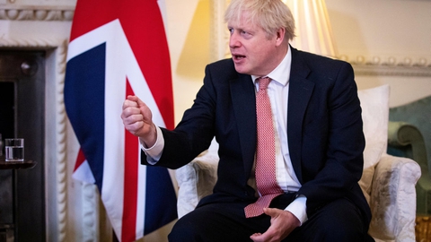 Den britiske premierminister, Boris Johnson, har for nyligt advaret om, at Storbritannien står over for en hård vinter i kampen mod coronavirusset. (Arkivfoto)