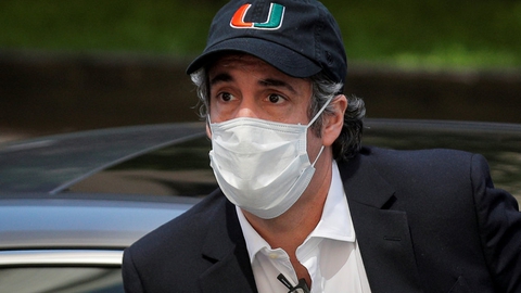Michael Cohen blev i 2018 dømt til tre års fængsel, efter at han tilstod skattesvindel, løj for Kongressen og under valgkampen i 2016 betalte penge til to kvinder for at tie om deres påståede affærer med Trump. (Arkivfoto)