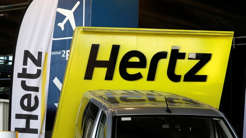 Problemerne for Hertz i USA og Canada kommer ikke umiddelbart til at påvirke selskabets forretninger i Europa. (Arkivfoto).