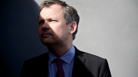 Ulrik Nødgaard, direktør i Finans Danmark, mener, at flere bankansatte med fokus på hvidvask har været med til at give et stigende antal underretninger til myndighederne. (Arkivfoto)