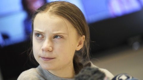 Den svenske klimaaktivist Greta Thunberg blev også sidste år nomineret til Nobels Fredspris, men her vandt hun ikke. (Foto: Pontus Lundahl/TT/Ritzau Scanpix)