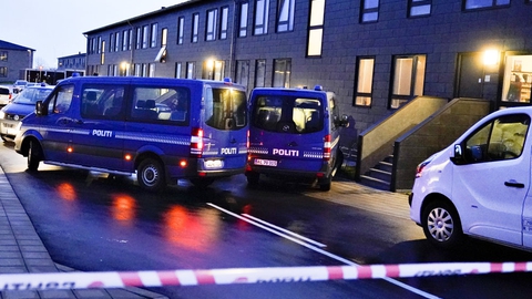 Flere steder i landet slog politiet til under en antiterroraktion i december 2019. (Arkivfoto)