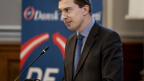 Morten Messerschmidt er ordfører i Dansk Folkeparti, men i et opsigtsvækkende interview med avisen Danmark udfordrer han sin egen formand som leder af partiet, vurderer politisk kommentator Hans Engell. (Arkivfoto).