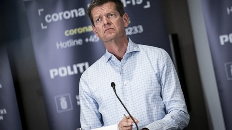 Direktør Søren Brostrøm og Sundhedsstyrelsen er klar med nye anbefalinger for at undgå coronasmitte. (Arkivfoto)
