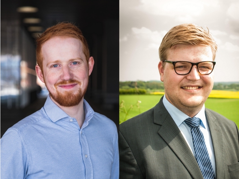 Kristian Lausten (tv.) og August Stengaard (th.). (Foto: Privatfoto)