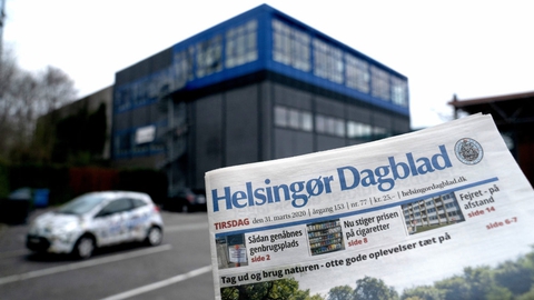 Helsingør Dagblad ser ud til at være reddet. Bladet og resten af North Media Aviser er solgt til Jysk Fynsk Medier. (Arkivfoto)