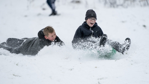 Eleverne på to skoler i Kolding Kommune kan se frem endnu en uges vinterferie efter en kraftig opblussen i smitte med coronavirus. (Arkivfoto)