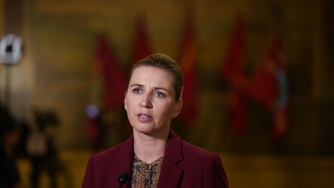Mette Frederiksens socialdemokratiske regering møder hård kritik for at mørklægge afgørende coronaberegninger. (Foto: Liselotte Sabroe/Ritzau Scanpix)