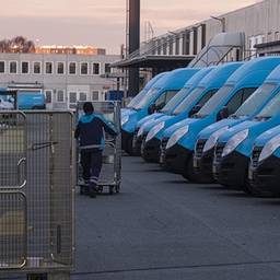 Pressefoto fra PostNord taget af Henrik Petit