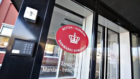 Der er tirsdag eftermiddag grundlovsforhør i Retten i Hjørring, hvor en dommer skal tage stilling til, om en 52-årig mand skal varetægtsfængsles i sagen om Eddie Karl-Johan Christensens forsvinden. (Arkivfoto)