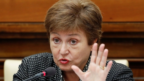 Virusudbrud i Kina får sandsynligvis en begrænset effekt på den globale økonomi, mener IMF's direktør, Kristalina Georgieva. (Arkivfoto).