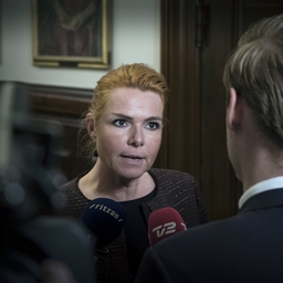 Der er masser af gode grunde til at skyde Inger, lyder det om Venstres næstformand Inger Støjberg fra to anonyme Antifa-medlemmer fra grupperingen Antifa Info Aarhus. (Foto: Johan Wessman/News Øresund)