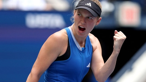 Caroline Wozniacki gjorde comeback i august i år, og nu har hun fået sin første turneringsstart i 2024 på plads. (Arkivfoto).