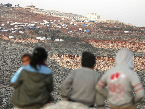 Om blot én generation vil verden skulle håndtere 200 millioner klimaflygtninge, mener Troels Stru Schmidt, der er formand for SF's internationale netværk. (Foto: Bakr Alkasem/AFP/Ritzau Scanpix)