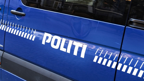 Det er uvist, hvorfor politiet er tilstede i Kongensgade i Esbjerg. (Arkivfoto)