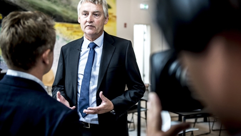 Konkurrencerådets formand, Christian Schulz, mener, at det offentlige i højere grad kan udsætte deres juridiske rådgivning for konkurrence. (Arkivfoto)