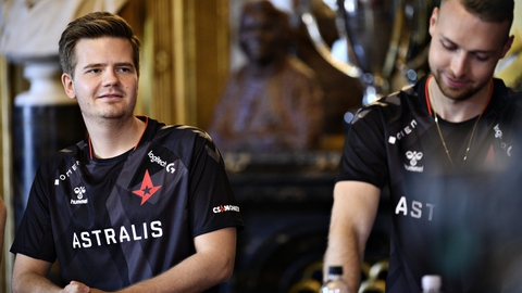 Peter "dupreeh" Rasmussen (til venstre) og Lukas "gla1ve" Rossander (til højre) kan se tilbage på et godt 2020 (Arkivfoto).