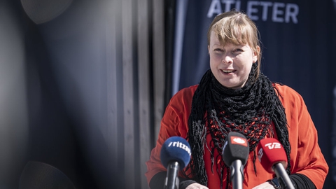 Kulturminister Joy Mogensen (S) kunne fredag meddele, at hjælpepakkerne til kulturlivet forlænges. (Arkivfoto)
