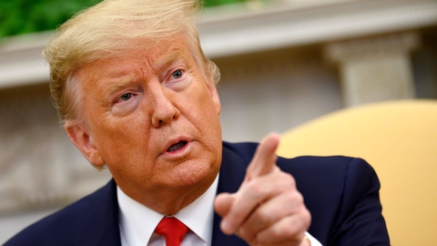 Trump bliver nu ramt af kritik fra egne rækker. (Foto: Jim Watson/AFP/Ritzau Scanpix)