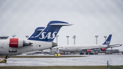 SAS har valgt at fjerne reklamevideo fra nettet, fordi flyselskabet tror, at det har været udsat for koordineret angreb. 
(Arkivfoto)