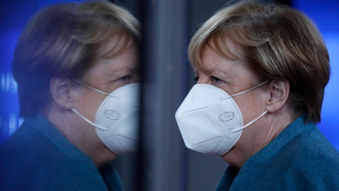 Den tyske kansler, Angela Merkel, håber fortsat på en handelsaftale med Storbritannien, hvor der på nogle punkter er fremskridt at spore. (Arkivfoto)