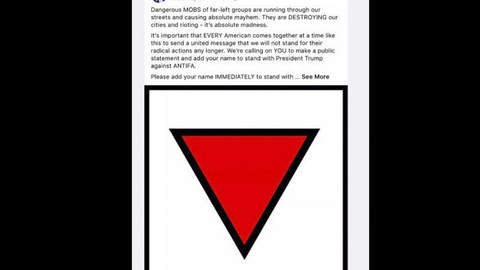 Facebook fjerner annoncer fra præsident Donald Trumps genvalgskampagne. De indeholder en rød trekant vendt på hovedet, som er næsten identisk med en, som blev anvendt af nazisterne.