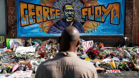 George Floyd skal begraves 9. juni i Houston i Texas, hvor han voksede op. (Foto: Carlos Barria/Reuters/Ritzau Scanpix)