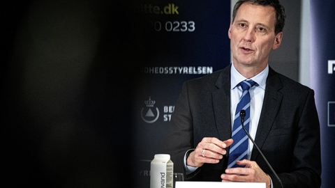 Justitsminister Nick Hækkerup (S) skulle onsdag forholde sig til tyske turister i Folketingssalen. (Arkivfoto)