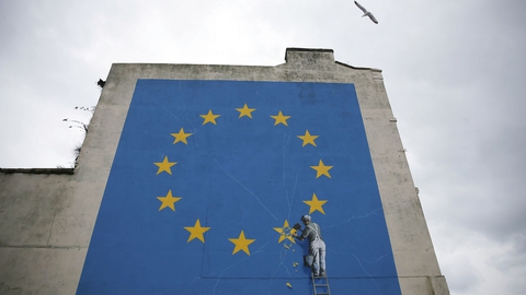 Det danske forsvarsforbehold er en sikkerhedsrisiko og bør afskaffes, mener Emil Lünell Bruhn. (Foto: Daniel Leal-Olivas/AFP/Ritzau Scanpix)