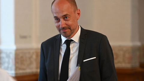 Sundheds- og ældreminister Magnus Heunicke er i åbent samråd om COVID-19 i Landstingsalen tirsdag den 2. juni 2020. (Foto: Philip Davali/Ritzau Scanpix)