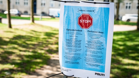 Et flertal af danskerne tror, at coronarestriktionerne vil fortsætte efter, at alle er vaccineret, viser måling. (Arkivfoto.)