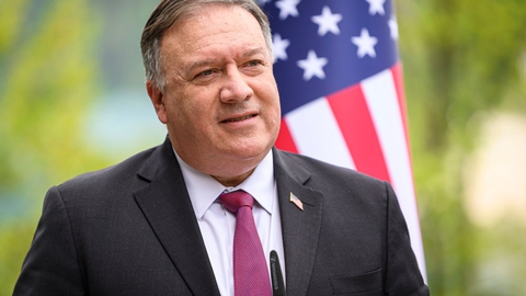 USA's udenrigsminister, Mike Pompeo, ser i lighed med præsident Donald Trump ikke ud til at ville erkende, at demokraten Joe Biden har vundet valget. Der mangler stadig at blive talt stemmer op, siger Pompeo. (Arkivfoto)