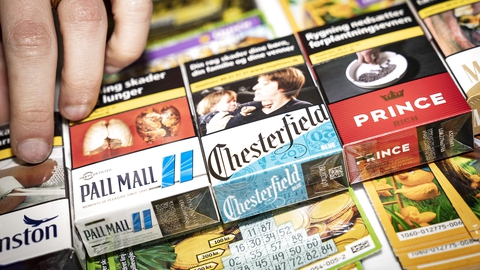  Jagtvejen Kiosken på Østerbro, onsdag den 1. april 2020. Prisen på en pakke cigaretter stiger i dag til 55 kroner. (Foto: Niels Christian Vilmann/Ritzau Scanpix)