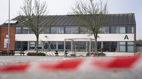 Brændkjærskolen i Kolding er blandt de skoler, som må vente lidt længere på at byde elever tilbage efter vinterferien.