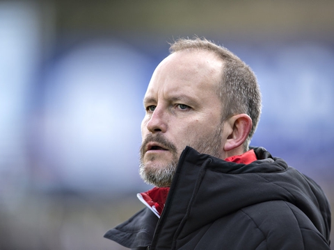 Michael Kryger er fortid i Hobro. Han blev udpeget som midlertidig cheftræner i februar.