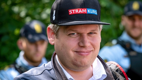 Rasmus Paludan og resten af Stram Kurs må beskyttes massivt af politiet på grund af mange trusler på livet. (Foto: Johan Wessman/News Øresund)