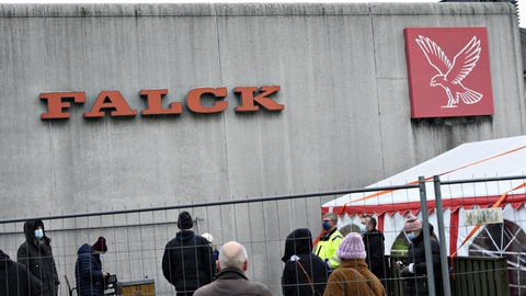 Falck har i årets første tre måneder foretaget mere end to millioner lyntest. (Arkivfoto)