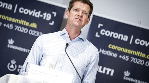 Sundhedsstyrelsens direktør Søren Brostrøm langer nu ud efter de kritiske journalister, der ifølge ham ad flere omgange "ledte efter håret i suppen" i regeringens coronahåndtering. (Foto: Niels Christian Vilmann/Ritzau Scanpix)