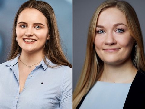 Sarah Sand Nielsen (tv.) og Louise Theilade Thomsen (th.)