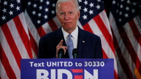 Den tidligere vicepræsident Joe Biden har været Demokraternes sandsynlige præsidentkandidat, siden Bernie Sanders sluttede sin nomineringskampagne i april.