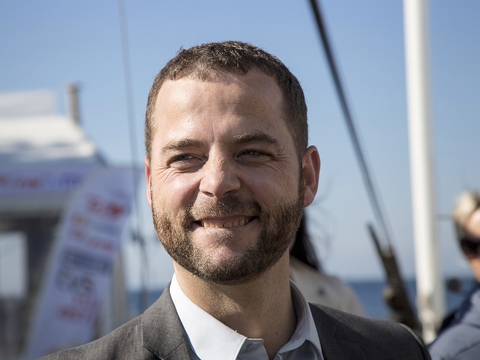 Morten Østergaard kort inden hans partiledertale på Folkemødet på Bornholm i 2015. (Foto: Johan Wessman/News Øresund)