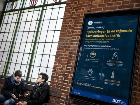 Togene holder mandag morgen stille mellem København H og Høje Taastrup. (Arkivfoto)