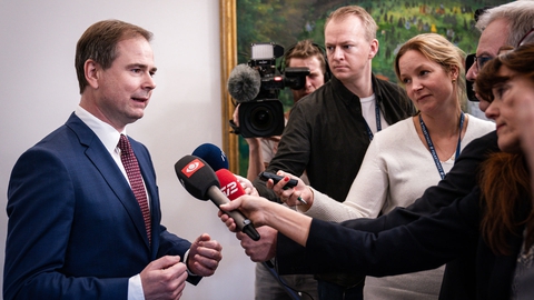 Finansministeriet oplyser, at man har politianmeldt et læk af et internt arbejdsdokument fra udligningsforhandlingerne til Jyllands-Posten. (Foto: Niels Christian Vilmann/Ritzau Scanpix)