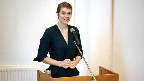 Uddannelses- og forskningsminister Ane Halsboe-Jørgensen (S) vil have flere til at søge ind på uddannelser som sygeplejerske, lærer og it-ingeniør. (Arkivfoto)