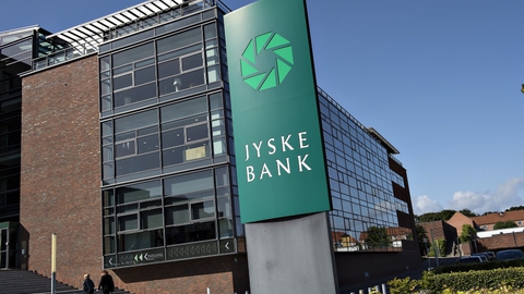Jyske Bank har tirsdag offentliggjort årsregnskab og samtidig annonceret et ændring i grænsen for, hvornår man skal betale negative renter for sine indlån. (Arkivfoto)