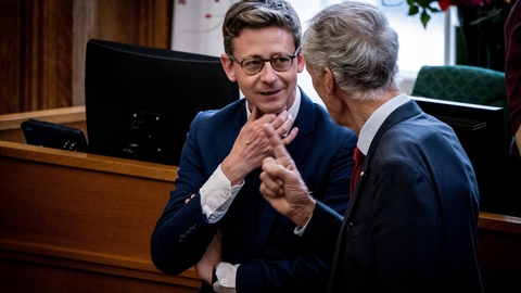 Venstres Karsten Lauritzen kan meget vel blive partiets næste gruppeformand tirsdag. (Arkivfoto)