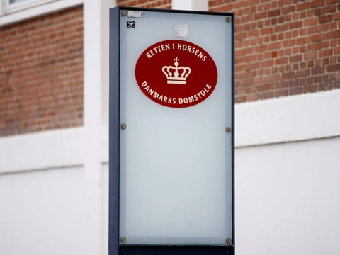 En 29-årig mand skal onsdag i grundlovsforhør i Retten i Horsens. Ifølge politiet har han eksponeret piger for en ætsende væske. (Arkivfoto).