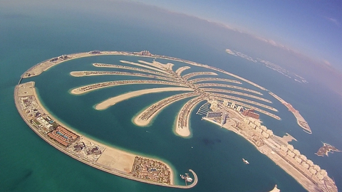 Foto: Palm Jumeirah i Dubai