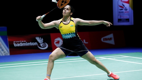 Saina Nehwal er blevet trukket ud af Thailand Open efter en positiv coronaprøve. (Arkivfoto)